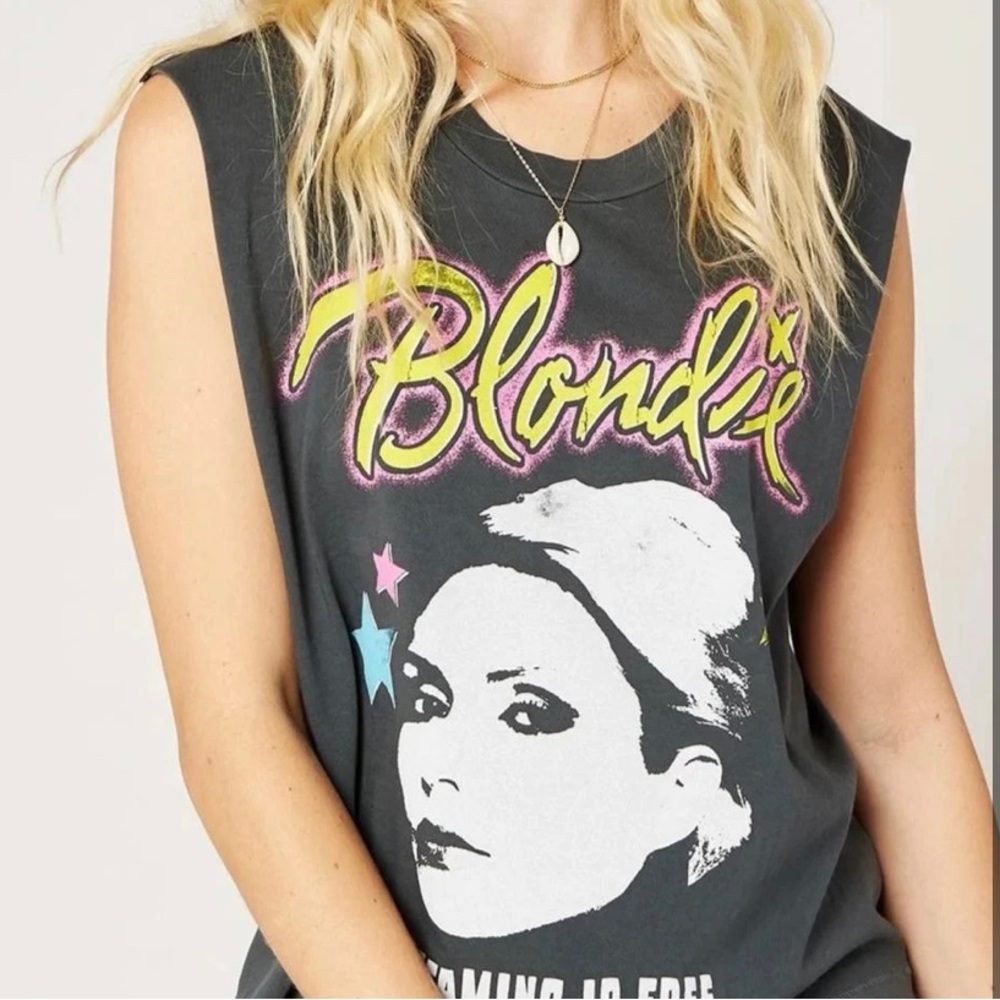 COPY - Daydreamer Blondie Muscle Tank SIZE XS
